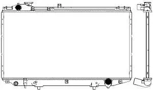 Aluminium Plastic Radiator ADR 32711001