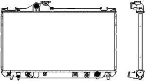 Aluminium Plastic Radiator ADR 32711005