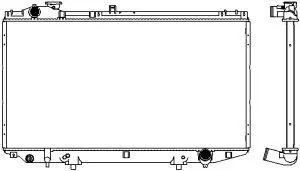 Aluminium Plastic Radiator ADR 32711009
