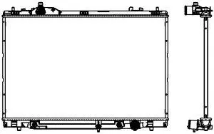 Aluminium Plastic Radiator ADR 32718505