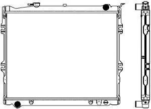 Aluminium Plastic Radiator ADR 33011001