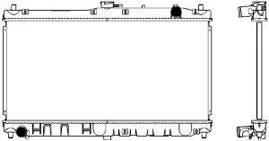 Aluminium Plastic Radiator ADR 33011022