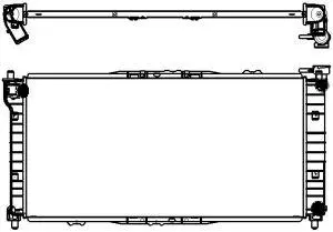 Aluminium Plastic Radiator ADR 33011023