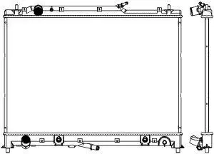 Aluminium Plastic Radiator ADR 33018501
