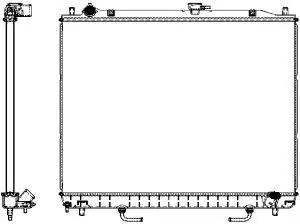 Aluminium Plastic Radiator ADR 33211011
