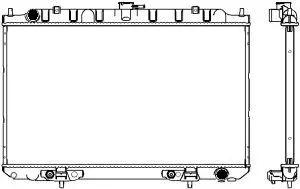 Aluminium Plastic Radiator ADR 33411017
