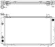 Aluminium Plastic Radiator ADR 33411033 (фото 1)