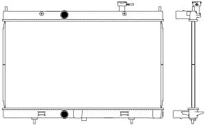 Aluminium Plastic Radiator ADR 33418521