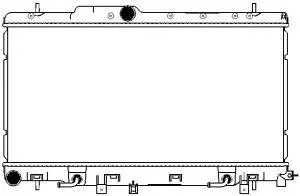 Aluminium Plastic Radiator ADR 34211003