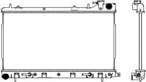 Aluminium Plastic Radiator ADR 34218501