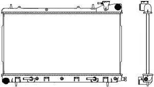 Aluminium Plastic Radiator ADR 34218502