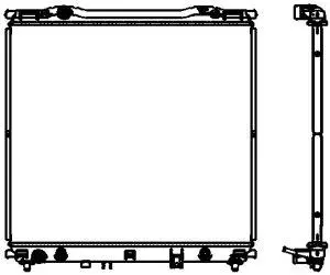 Aluminium Plastic Radiator ADR 34511003