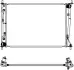 Aluminium Plastic Radiator ADR 34518505 (фото 1)