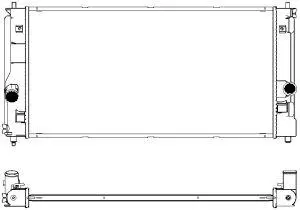Aluminium Plastic Radiator ADR 34611030