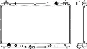 Aluminium Plastic Radiator ADR 34611034