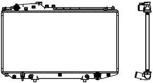 Aluminium Plastic Radiator ADR 34611069