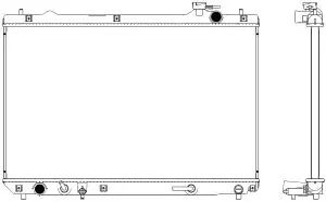 Aluminium Plastic Radiator ADR 34618524
