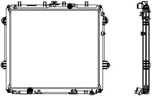 Aluminium Plastic Radiator ADR 34618533