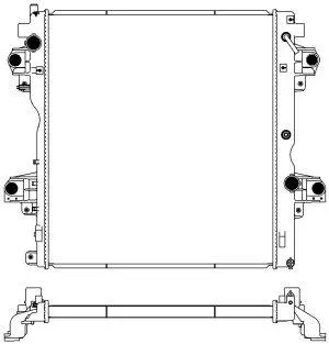 Aluminium Plastic Radiator ADR 34618544
