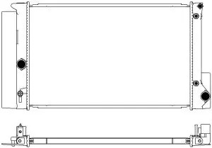 Aluminium Plastic Radiator ADR 34618555