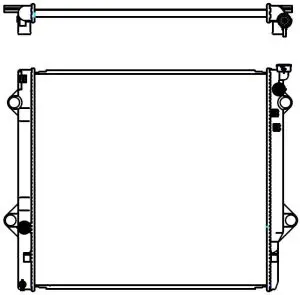 Aluminium Plastic Radiator ADR 34618568