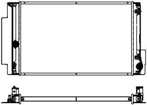Aluminium Plastic Radiator ADR 36718501