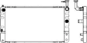 All Aluminium Non Racing Radiator ADR 44611019