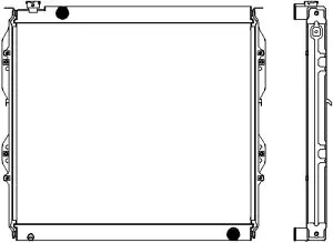 All Aluminium Racing Radiator ADR 44621017
