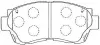 Комплект тормозных колодок, дисковый тормоз AISIN A1N041 (фото 1)