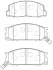 Комплект тормозных колодок, дисковый тормоз AISIN A1N083 (фото 1)