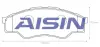 Комплект тормозных колодок, дисковый тормоз AISIN A1N135 (фото 2)