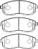 Комплект тормозных колодок, дисковый тормоз AISIN B1N019 (фото 1)
