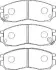 Комплект тормозных колодок, дисковый тормоз AISIN D1N035 (фото 1)