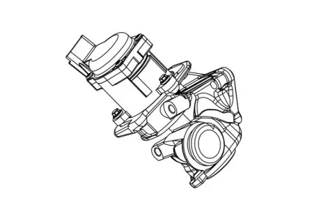 Клапан EGR (вир-во ASIN) AISIN EGRAZ-7001