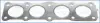 Прокладка, выпускной коллектор MULTILAYER STEEL AJUSA 13318500 (фото 1)