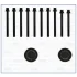 Болт кріплення кришки гбц AJUSA 81037500 (фото 1)