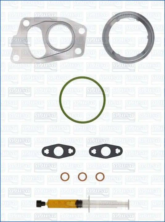 Монтажний комплект турбіни (з прокладками) BMW 1 (F20), 1 (F21), 2 (F22, F87), 2 (F23), 2 (G42, G87), 3 (F30, F80), 3 (F31), 3 (G20, G80, G28), 3 (G21), 3 (G21, G81) 2.0D/2.0DH 03.12- AJUSA JTC12535 (фото 1)