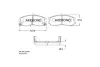 Колодки торм. перед. Mitsubishi Galant/Lancer -00/RVR/Chrysler Sebring AKEBONO AN312WK (фото 1)