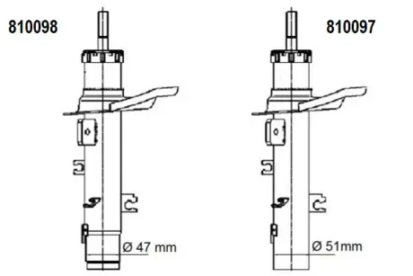 Амортизатор AL-KO 810097