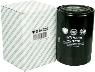 Oil filter, Spin-On. Фильтр масляный, накручиваемый ALFA ROMEO/FIAT/LANCIA 71753739