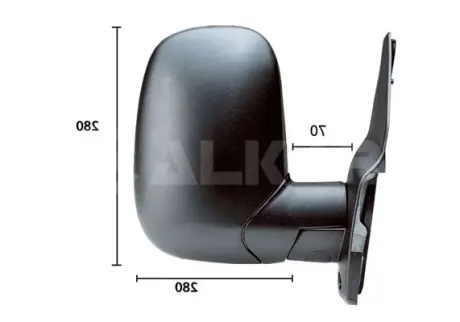 Wing mirror. Дзеркало бокове ALKAR 9202959