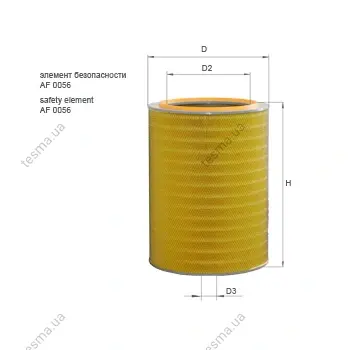 ALPHA FILTER AF0055 (фото 1)