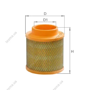 Фильтр воздушный. Фільтр повітряний. Air filter ALPHA FILTER AF0073 (фото 1)