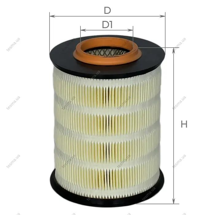 Фільтр повітряний Ford Connect 1.5-1.6TDCI 13-/Focus/Volvo 1.4-2.0/1.5-2.0TDCi/Mazda 3/5 1.6CD 07- ALPHA FILTER AF0226 (фото 1)