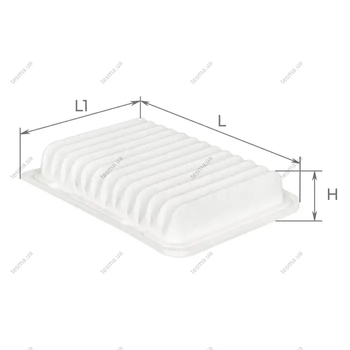 Фільтр повітряний Lexus NX 2.0 14-/Toyota Auris/Corolla 1.2-2.0 06-18/Rav4 2.0/Avensis 1.6-2.0 08-18 ALPHA FILTER AF1002 (фото 1)