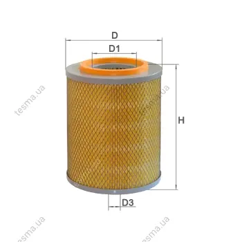 Air filter, primary. Фильтр воздушный, основной ALPHA FILTER AF159 (фото 1)