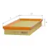 Фільтр повітряний TOYOTA CARINA E 1.6I 16V.2.0I 91- (вир-во) ALPHA FILTER AF1645 (фото 1)
