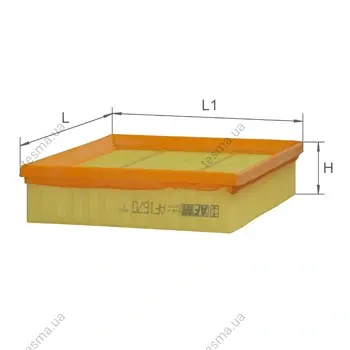 Фільтр повітряний Lifan LF 510 ALPHA FILTER AF1670 (фото 1)