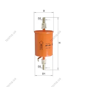 ALPHA FILTER AF411 (фото 1)
