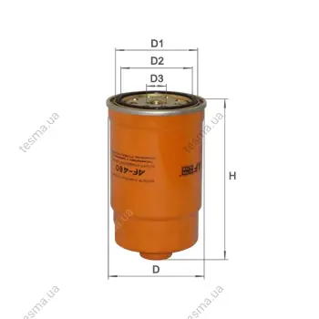 Автозапчастина ALPHA FILTER AF480 (фото 1)